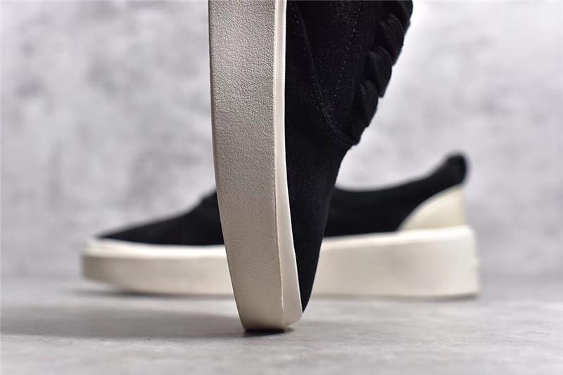 PK God FEAR OF GOD 101 LOW SNEAKER all black BONE SUEDE real materials ready to ship